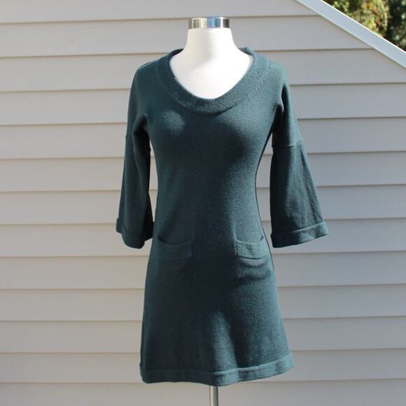 Banana Republic Women's Sweater Dress Extra Marino Wool Size XS - Picture 3 of 9